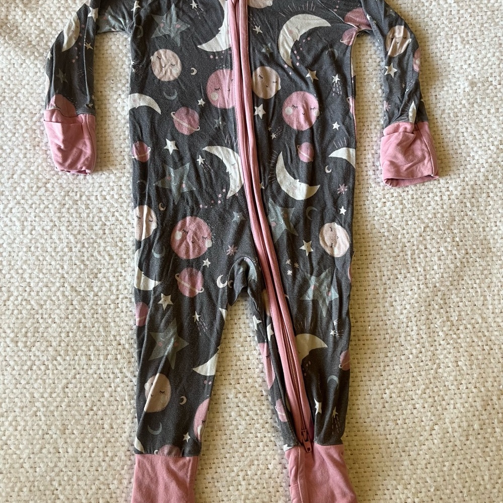 Little Sleepies To the Moon and Back Bamboo Pajamas